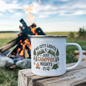 Campfire Nights | 12oz Enamel Camping Mug