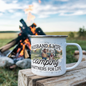 Camping Partners For Life | 12oz Enamel Camping Mug