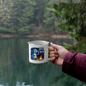 Dino S'mores | 12oz Enamel Camping Mug