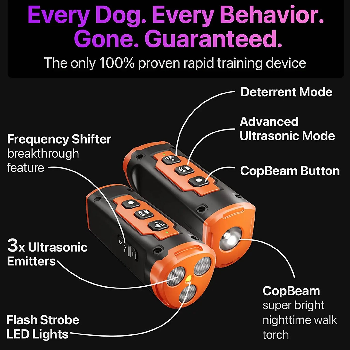Sonic Boom Dog Trainer