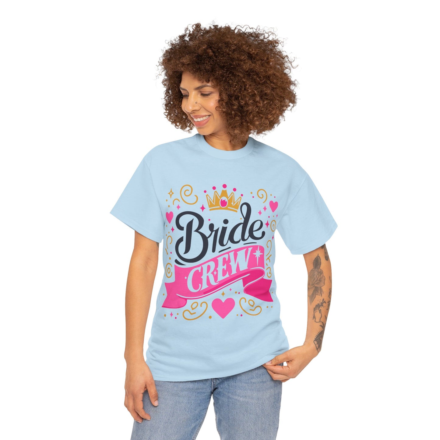 Bride Crew Tee  |Unisex Heavy Cotton Tee