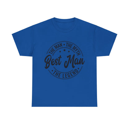Best Man Tee | Unisex Heavy Cotton Tee