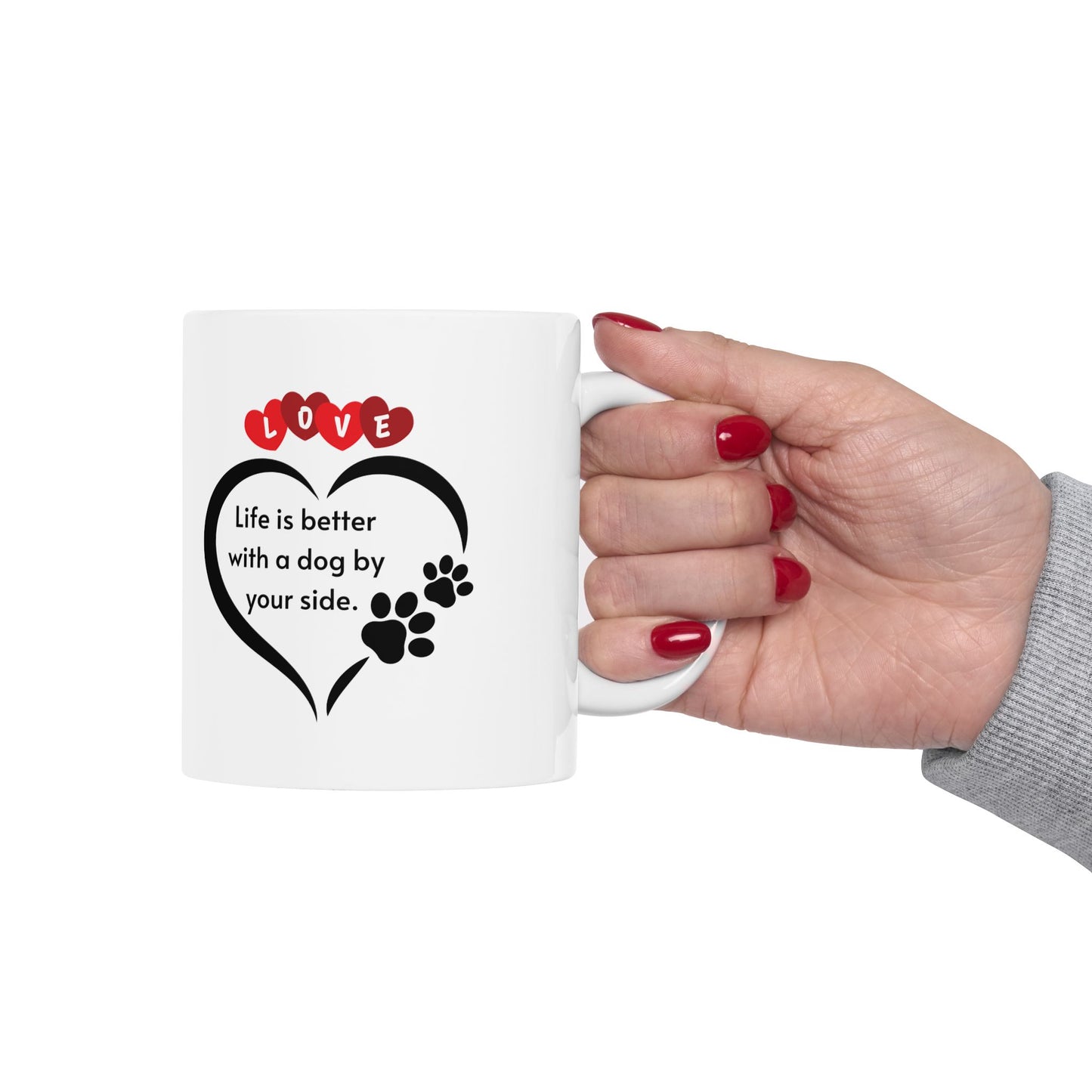 Dog Lover Ceramic Mug, (11oz, 15oz)