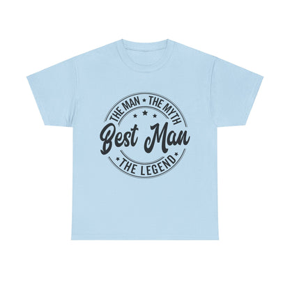 Best Man Tee | Unisex Heavy Cotton Tee