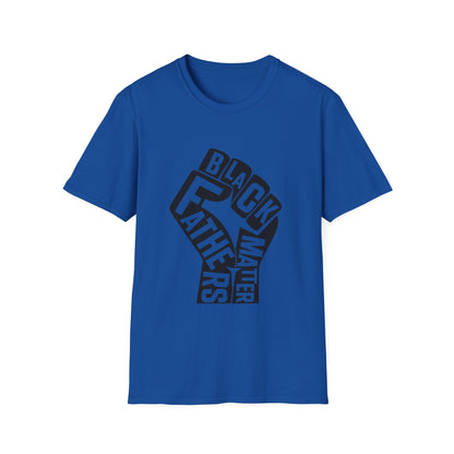Black Fathers Matter | Unisex Softstyle T-Shirt Black