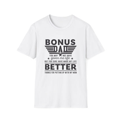 Bonus Dad | Unisex Softstyle T-Shirt
