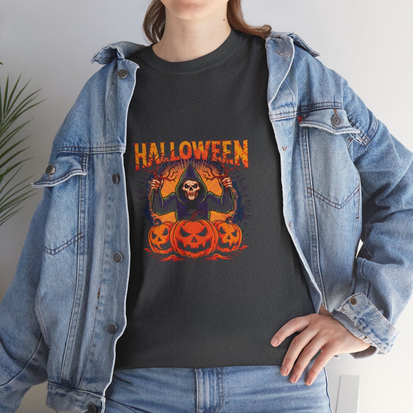 Evil Pumpkin Halloween Tee