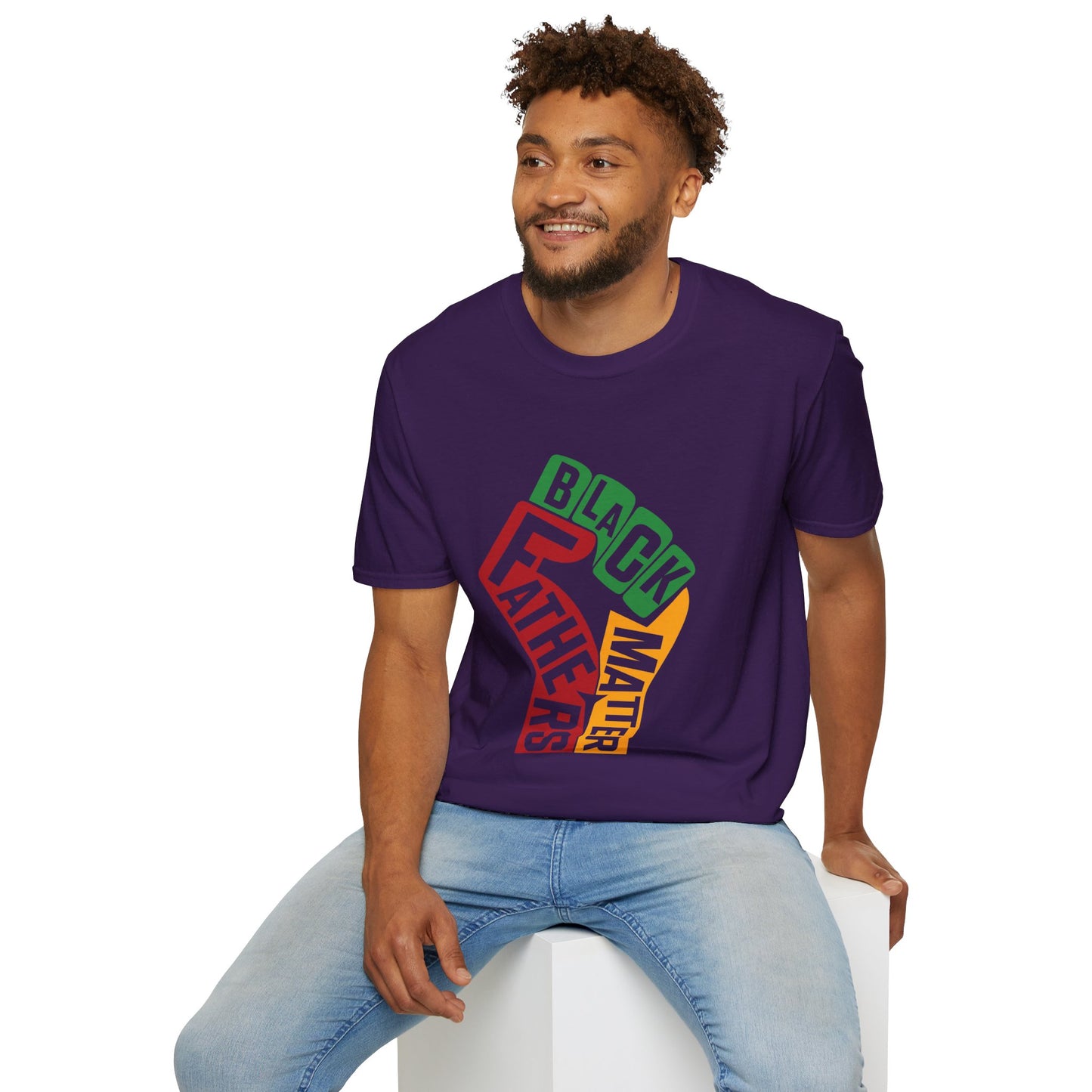 Black Fathers Matter | Unisex Softstyle T-Shirt