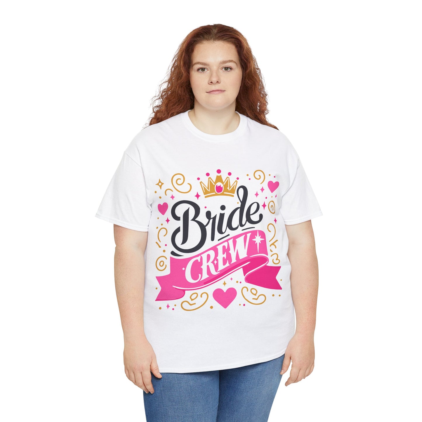 Bride Crew Tee  |Unisex Heavy Cotton Tee