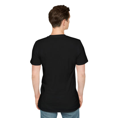 Black Father My Son's Hero| Unisex Softstyle T-Shirt