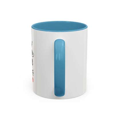 Life Happens Coffee Helps Accent Coffee Mug (11, 15oz)