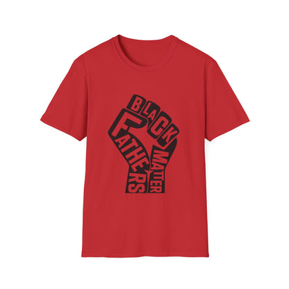 Black Fathers Matter | Unisex Softstyle T-Shirt Black