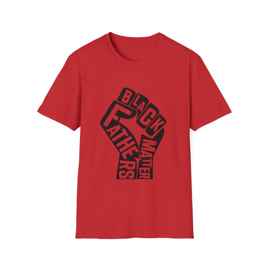 Black Fathers Matter | Unisex Softstyle T-Shirt Black