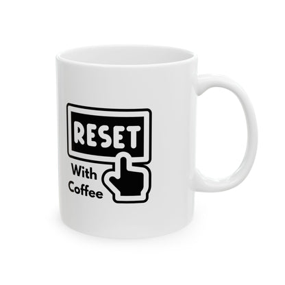 Reset With Coffee Mug