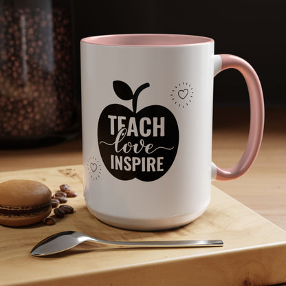 Teach Love Inspire Coffee Mug (11, 15oz)