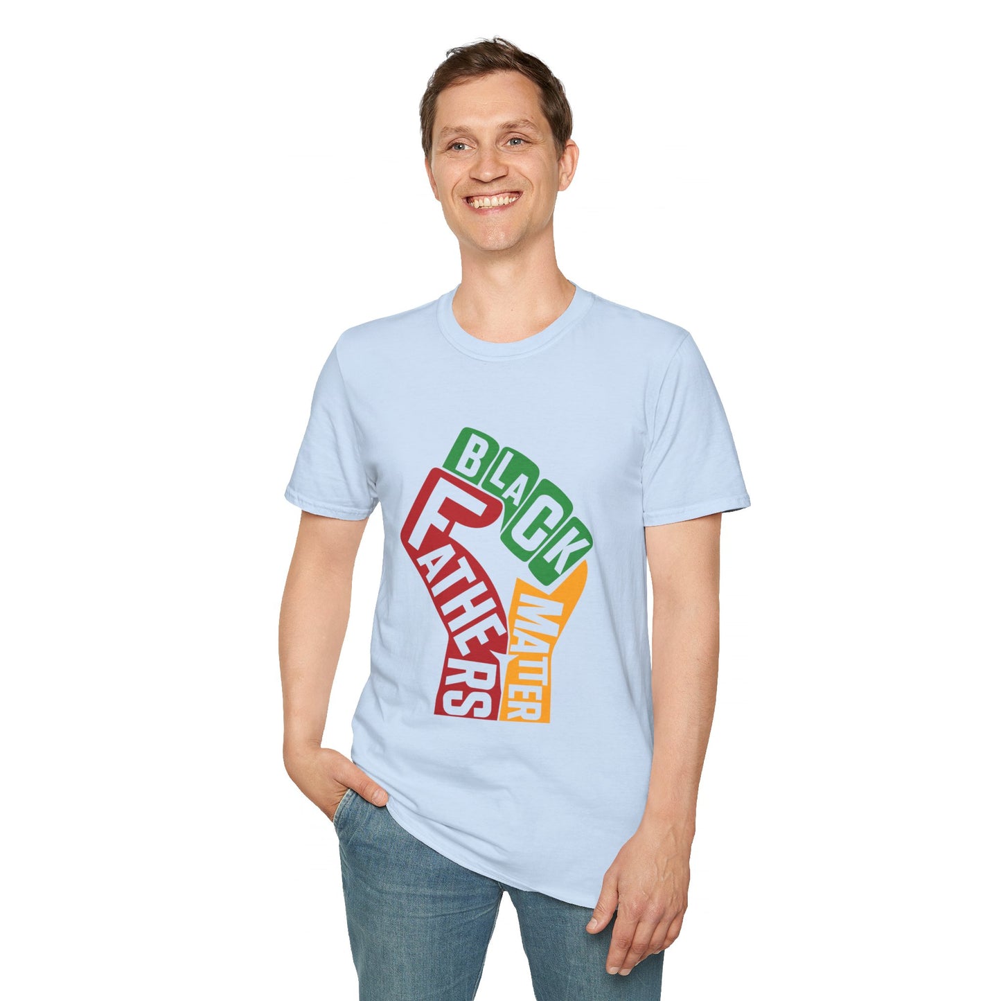 Black Fathers Matter | Unisex Softstyle T-Shirt