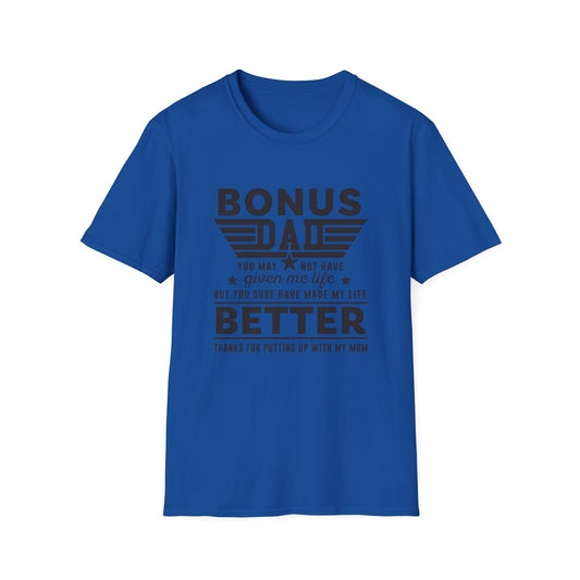 Bonus Dad | Unisex Softstyle T-Shirt