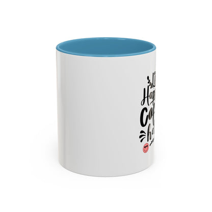 Life Happens Coffee Helps Accent Coffee Mug (11, 15oz)