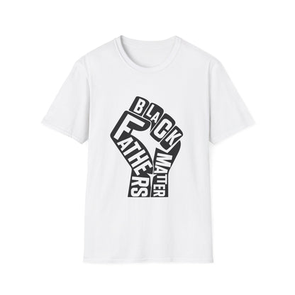 Black Fathers Matter | Unisex Softstyle T-Shirt Black