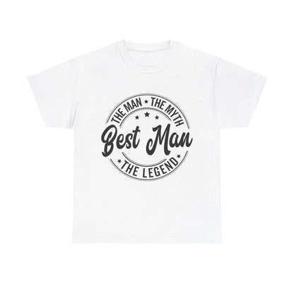 Best Man Tee | Unisex Heavy Cotton Tee