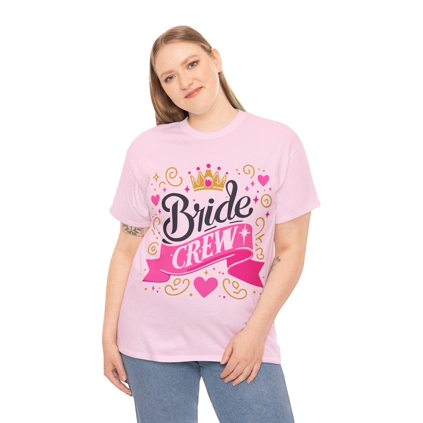 Bride Crew Tee  |Unisex Heavy Cotton Tee