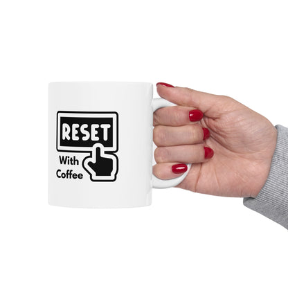 Reset With Coffee Mug