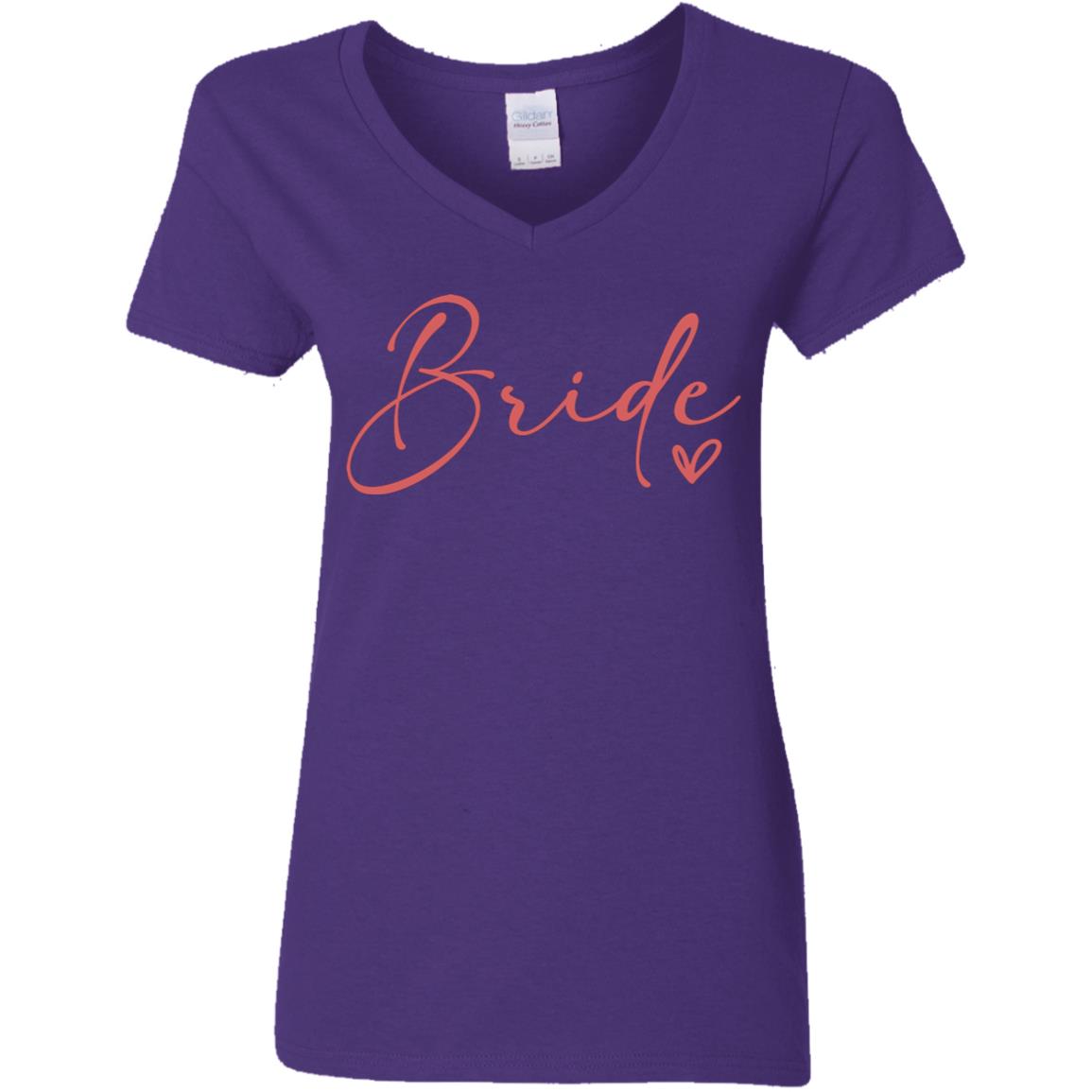 Bride Tee | 5.3 oz. V-Neck T-Shirt