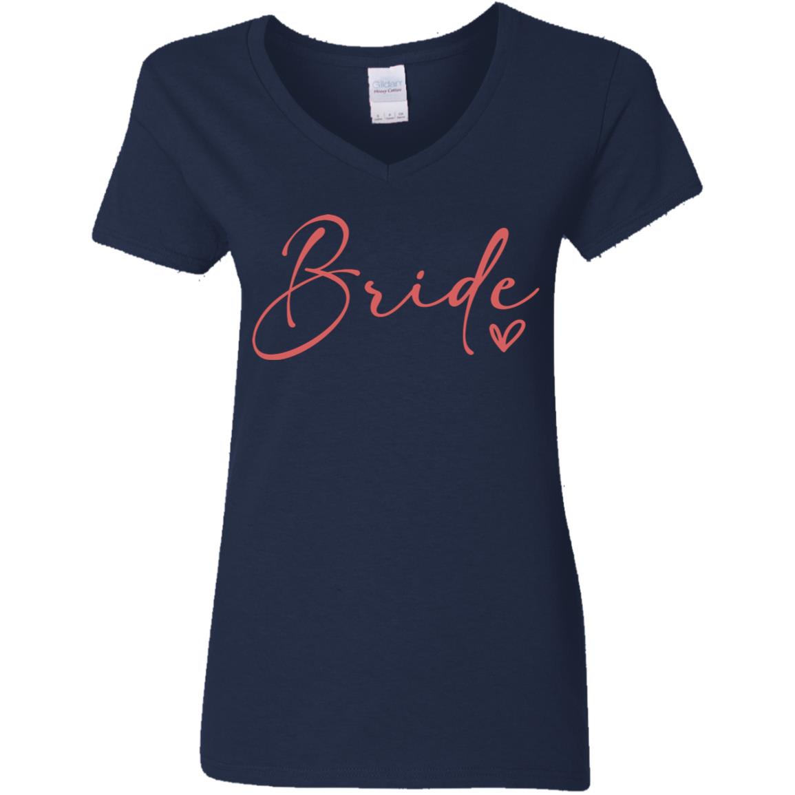 Bride Tee | 5.3 oz. V-Neck T-Shirt