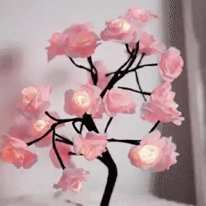 Enchanted Rose Tree Lamp