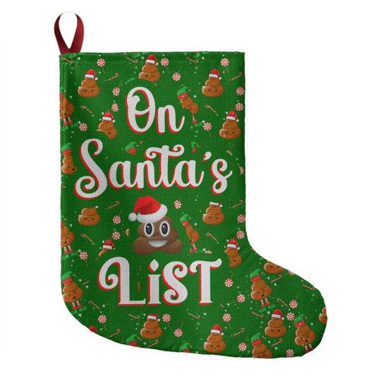 On Santa's List | Giant Holiday Stocking