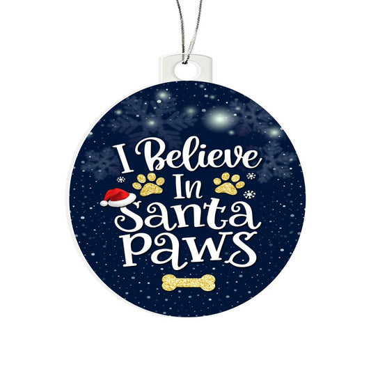 Santa Paws | Acrylic Ornament