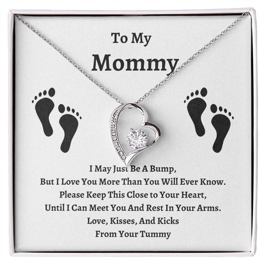 To My Mommy | Love, Kisses, And Kicks | Forever Love Necklace