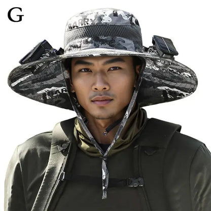 CoolBreeze Solar Hat Pro